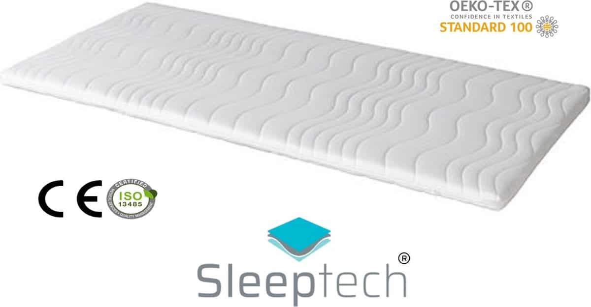 Sleeptech® - Gel hybrid traagschuim topper