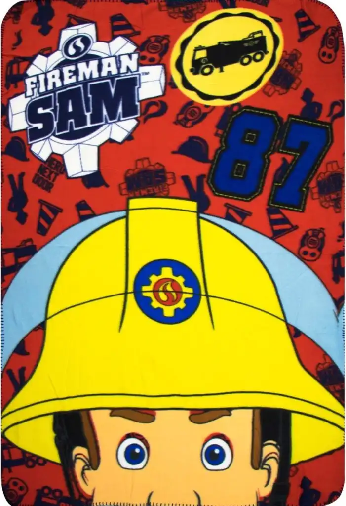 Brandweerman Sam - Fleece deken
