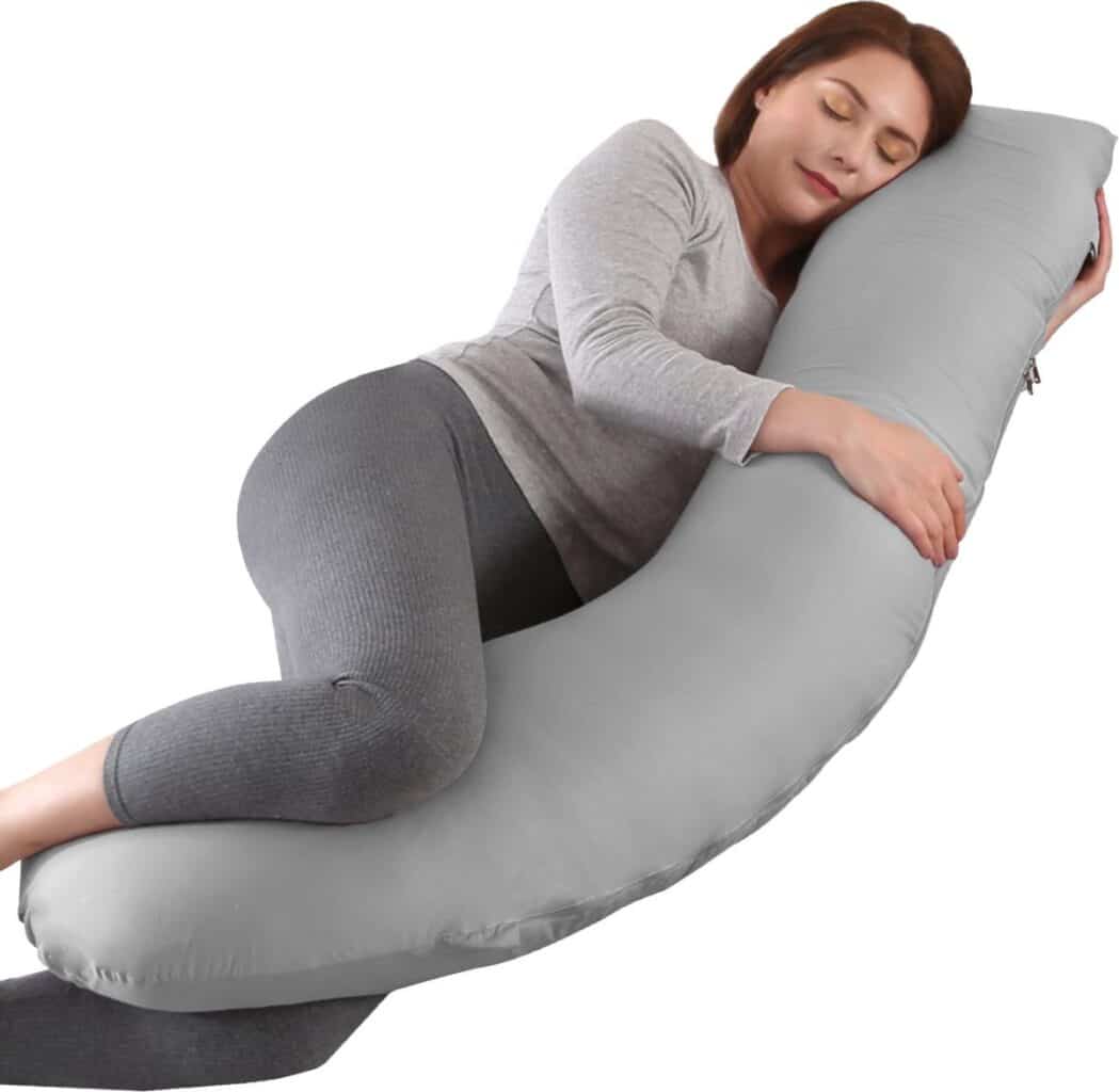 Beste body pillow in J vorm