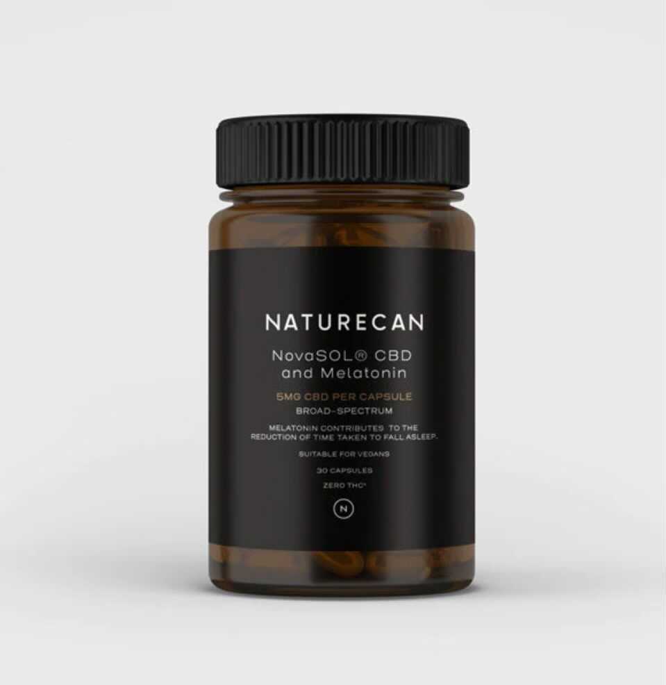Naturecan NovaSOL® CBD Melatonine Capsules