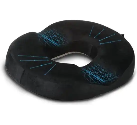 LifeGoods Donut Orthopedisch Ringvorm Zitkussen