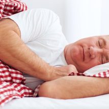 Oudere mensen slapen uniek