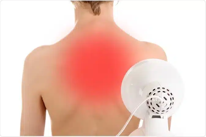 hoe werkt een infrarood lamp voor je rug