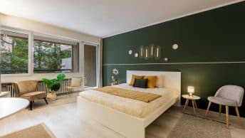Luchtkwaliteit in slaapkamer 1