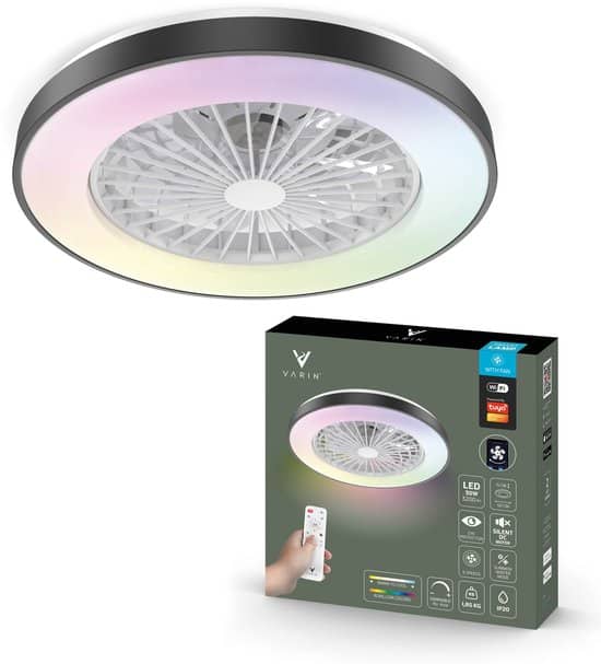 De 6 Beste Plafondventilatoren van 2026 Varin Plafondventilator met Verlichting
